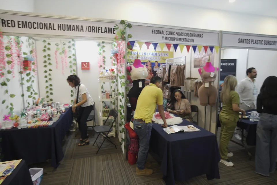 Momento de la Expo Salud y Bienestar de Guerrero 2025