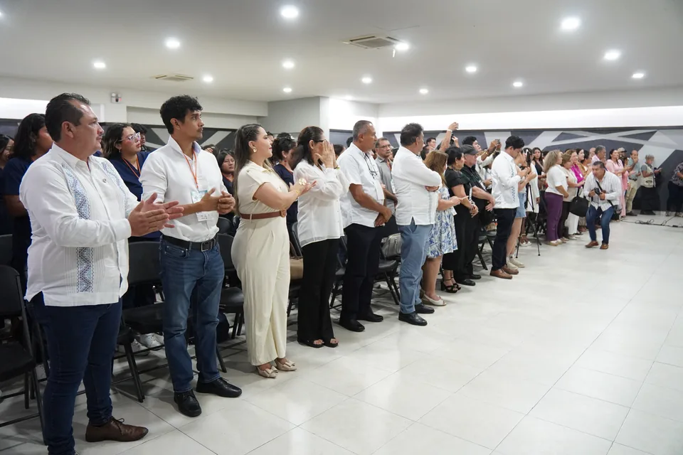 Momento de la Expo Salud y Bienestar de Guerrero 2025